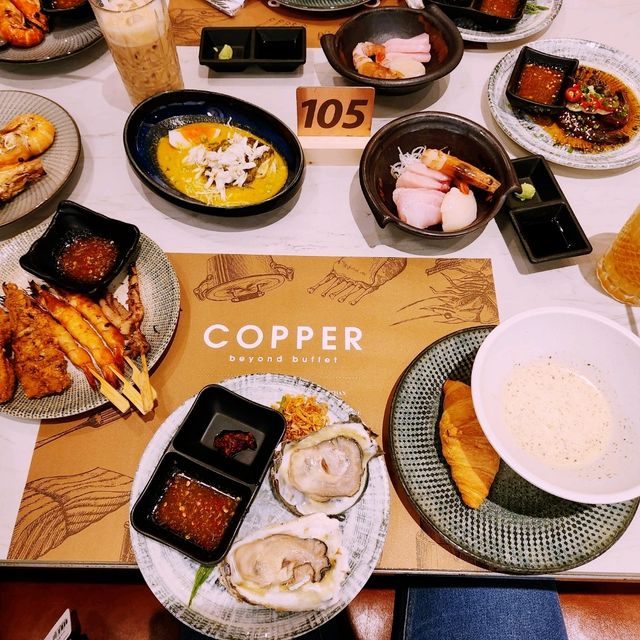 😋 บุฟเฟ่ที่ทุกคนอยากลิ้มลอง "COPPER" 😘