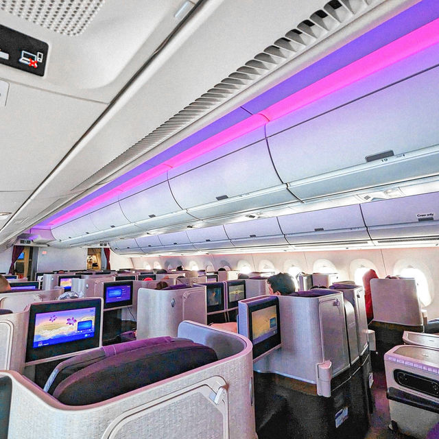 THAI AIRWAYS | รักคุณเท่าฟ้าพารีวิวชั้นธุรกิจ