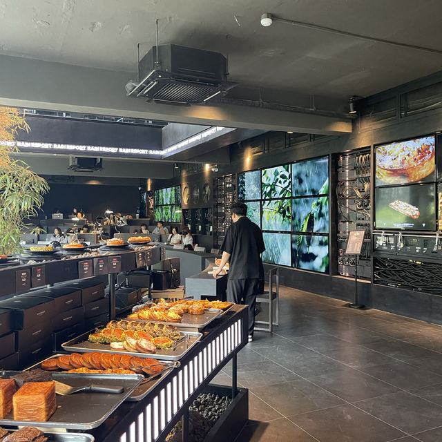 【首爾Rain report】Tea Time! 牛角包+黑芝麻latte 