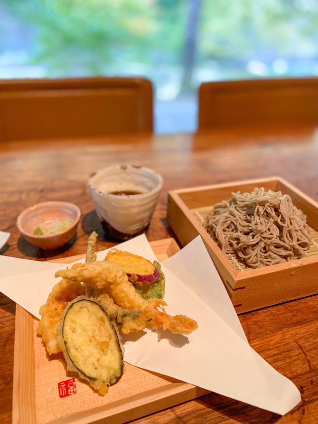 【和歌山】山尾の隠れた名店、そば 愚庵で味わう絶品そば🍜✨