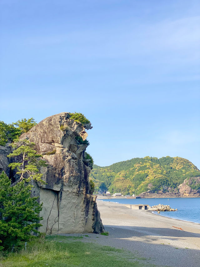 【三重 熊野市】三重のシンボル的存在！世界遺産の獅子岩🧸