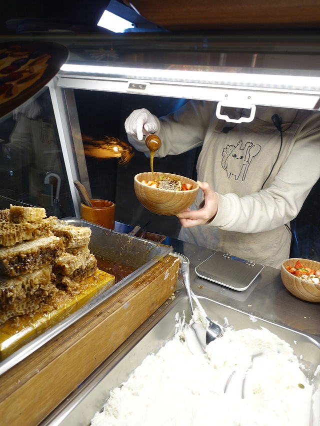 【📍韓国🇰🇷】最強朝ごはん🥞パンもヨーグルトも絶品😋店内も映えスポットだらけ！女子旅で絶対行って👍