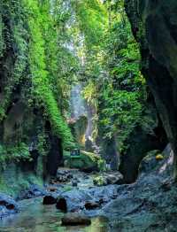 Visiting the unique waterfall in Bali: Tukad Cepung Waterfall