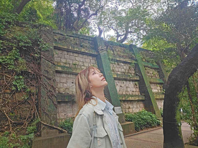 居然在九龍公園發現天空之鏡
