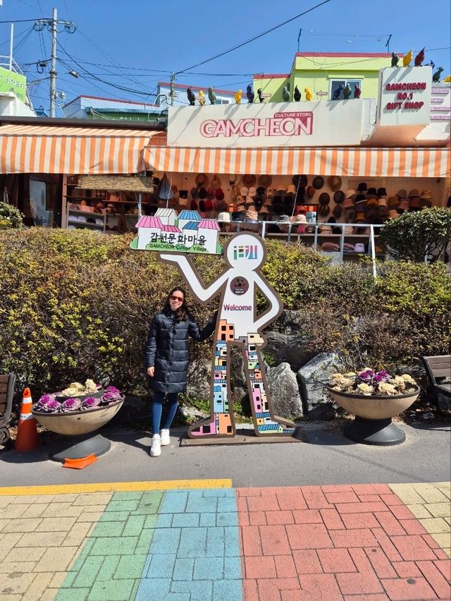 Colourful Gamcheon Cultural Village 🇰🇷