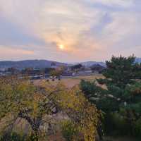 【韓国/水原】紅葉が映える秋の水原華城🍁