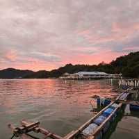 檳城漁港新體驗，乘船遊海魚養殖場。