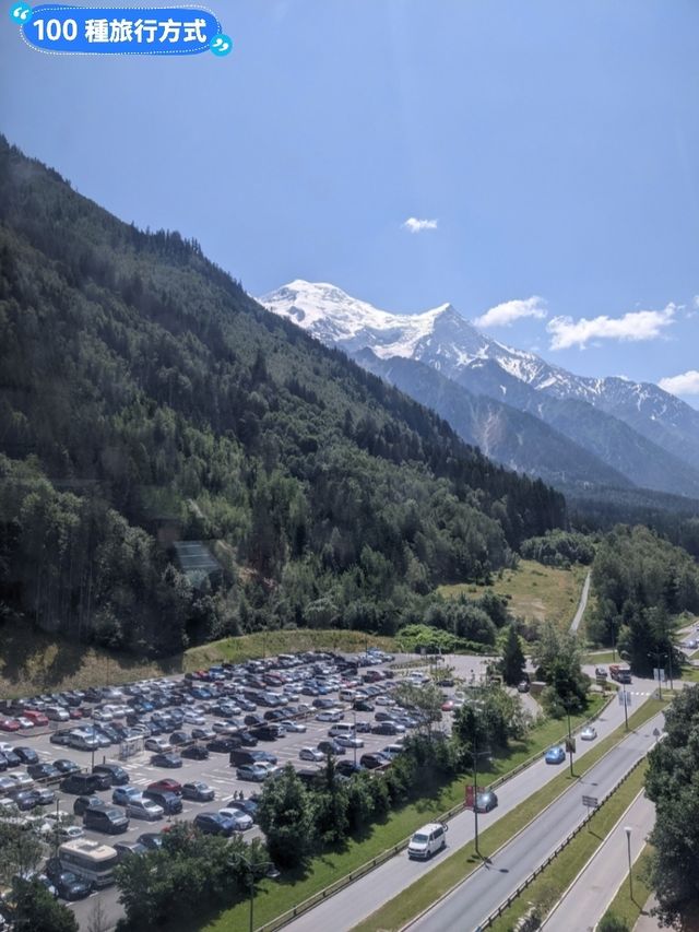 霞慕尼南針峰纜車，一睹歐洲最高峰 白朗峰