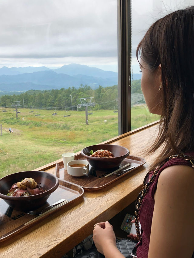【山梨🇯🇵】大自然の前で優雅にランチ