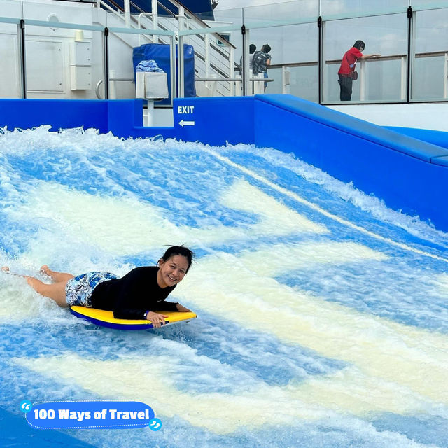 FlowRider surf simulator! 