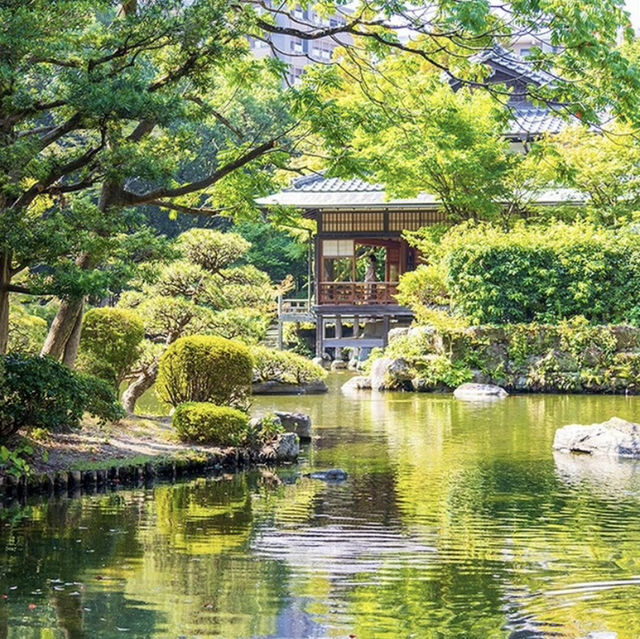 友泉亭公園，深度欣賞日本美學的庭園