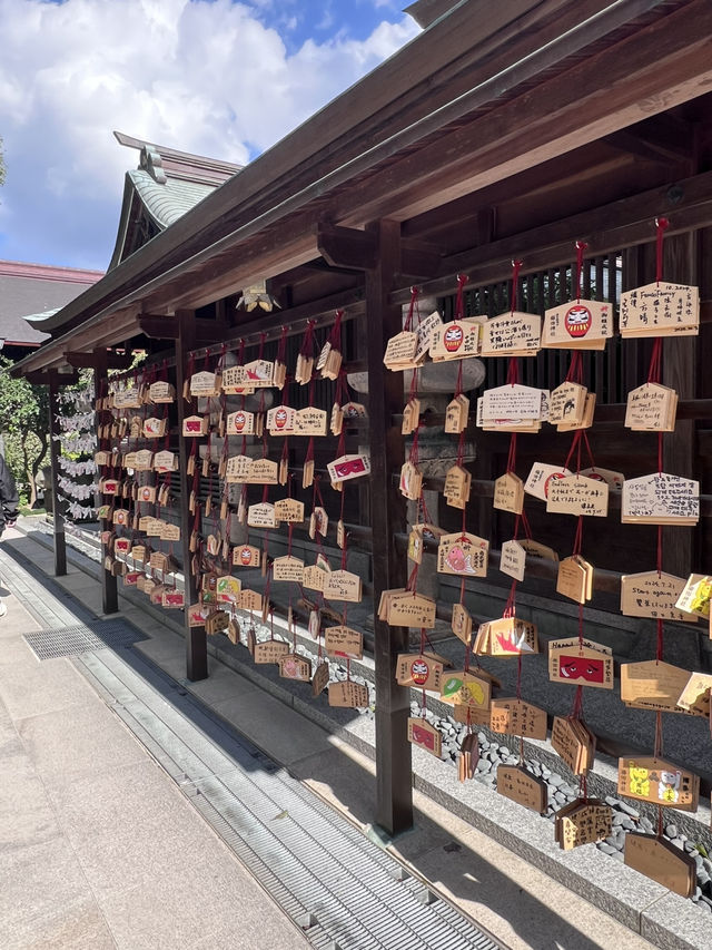 人氣景點 歷史悠久的櫛田神社⛩️