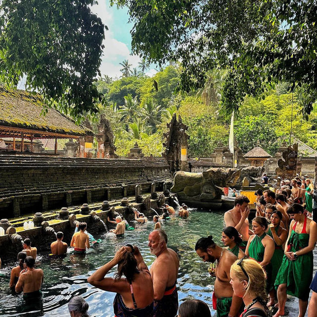 Sacred Waters of Tirta Empul Holy Water Temple