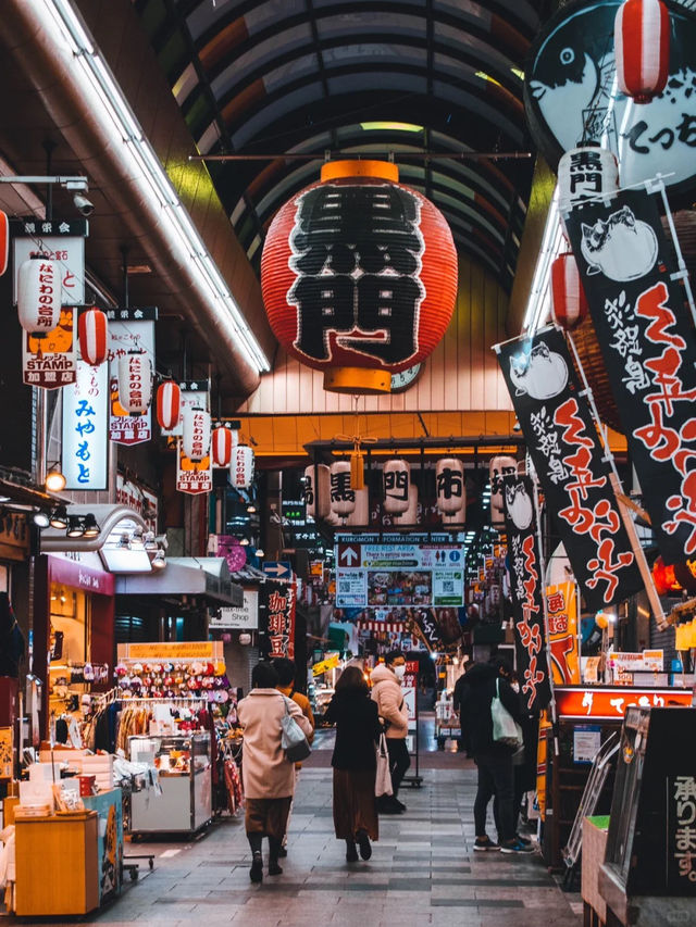 景點推薦：黑門市場——大阪美食愛好者的天堂