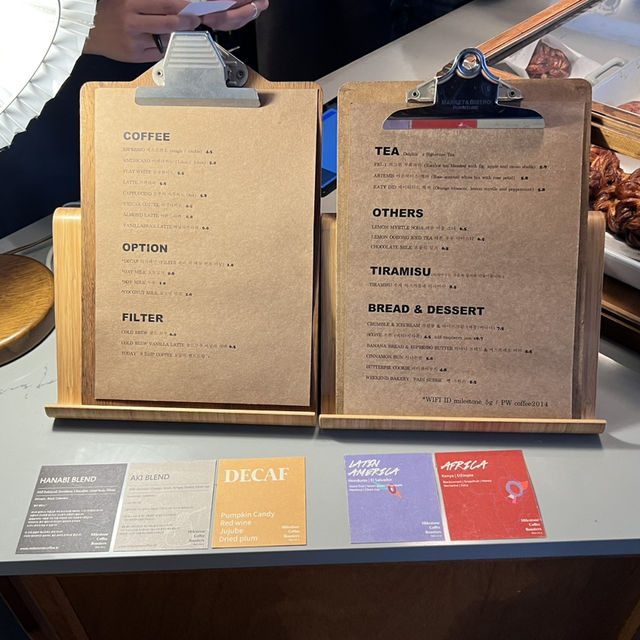 【韓国/ソウル】新沙洞カフェ☕️MILESTONE COFFEE