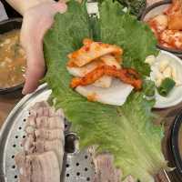 釜山西面站美食不斷「松亭三代」豬肉湯飯