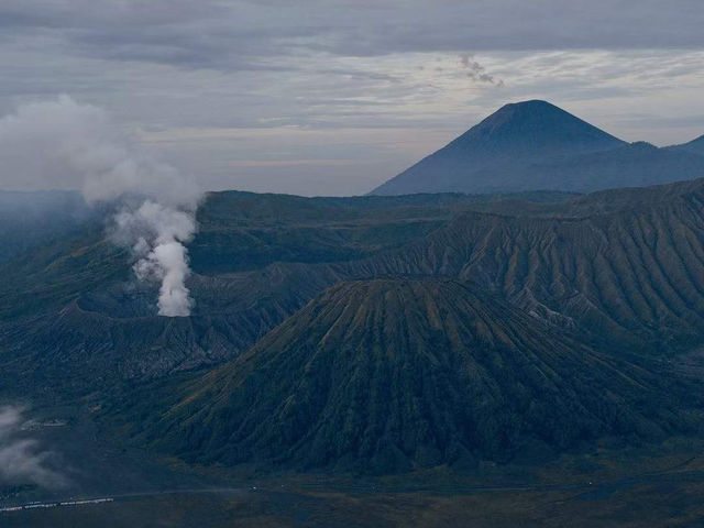 Majestic Mount Bromo: A Journey Above the Clouds