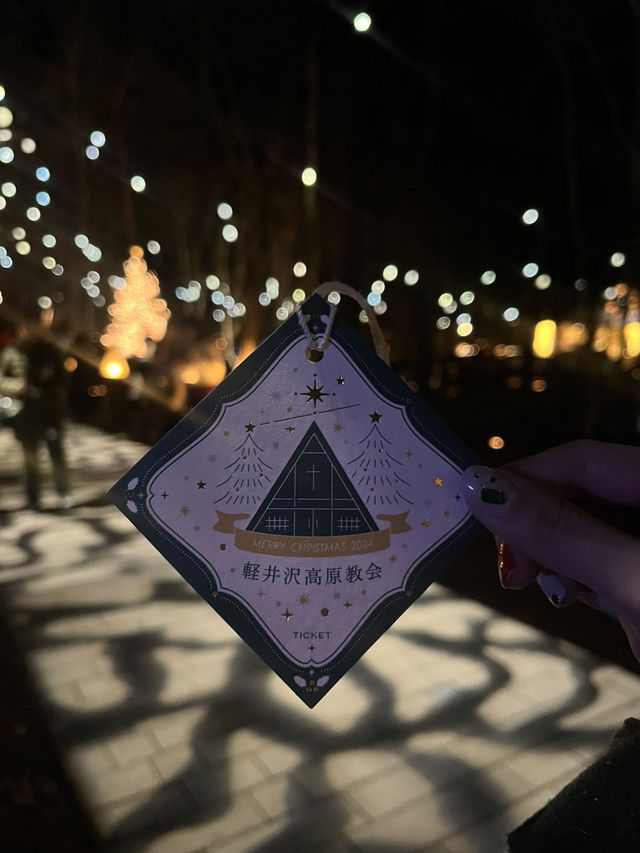 【軽井沢町🇯🇵】入園無料！駐車場無料！幻想的な空感のイルミネーション🎄