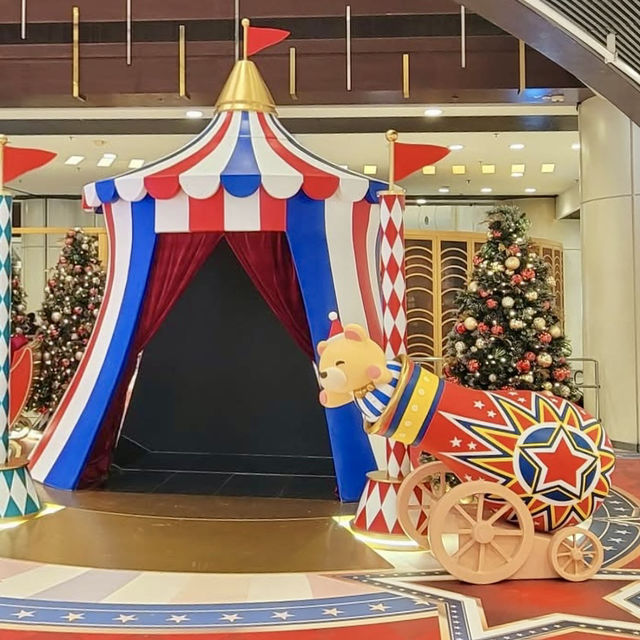 青衣城-夢幻聖誕馬戲樂園，與萌趣小熊一齊慶祝聖誕節