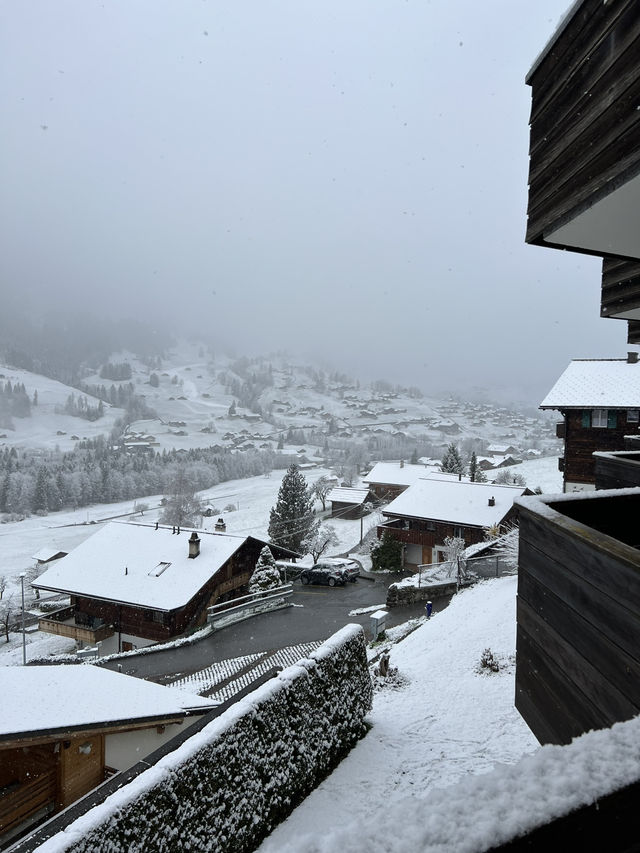 Grindelwald - First Cliff Walk แบบหิมะฉ่ำๆ