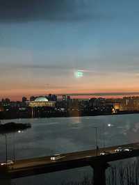 노을진 풍경을 만끽할 수 있는 카페🌆