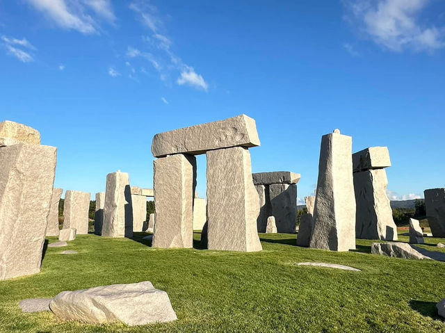 Stonehenge Replica at Makomanai Takino Cemetery