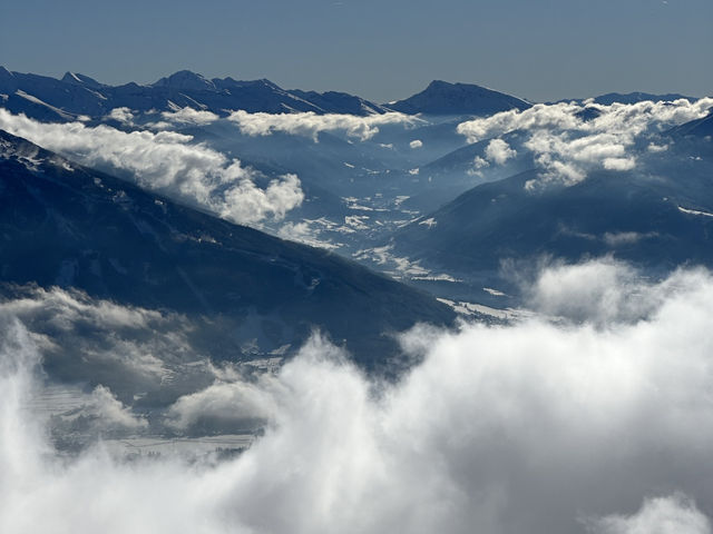 Skiing on Top of the World at Nordkette