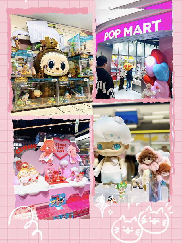 超人氣PopMart❤️‍🔥收藏韓星至愛Labubu🤩crybaby🤩盲盒👏🏻👏🏻登陸星河coco park