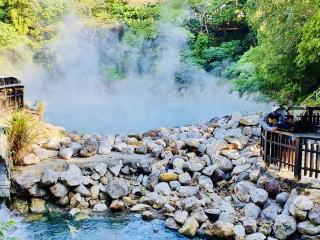 Relaxation Found at Beitou Hot Spring