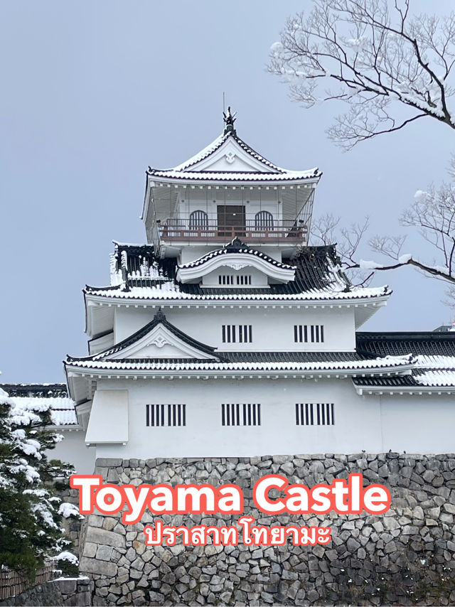 ปราสาทโทยามะ Toyama Castle Ruins