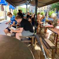 Impressive cafe
