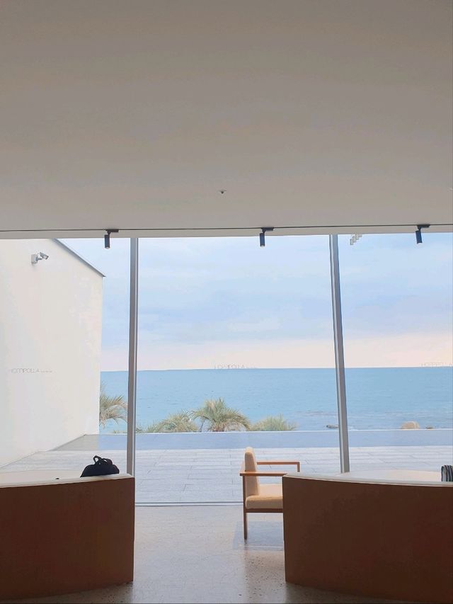 울산 간절곶 감성 뷰맛집 🌊☕ 24시간 카페, 호피폴라