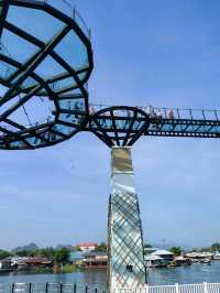 Skywalk Kanchanaburi, literally a breathtaking view point in town! 