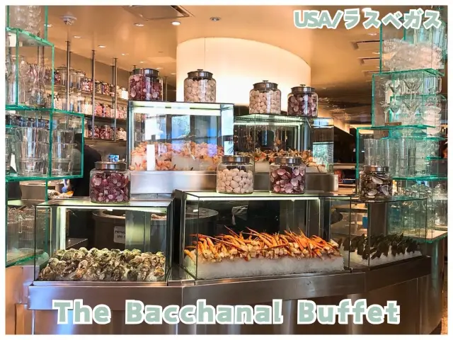 【USA/ラスベガス】人気No.1ブッフェ（バフェ）＊The Bacchanal Buffet＊