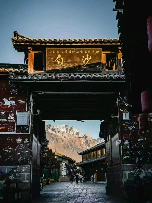 Baisha Ancient Town: A Tranquil Gem in the Shadow of Snowy Peaks