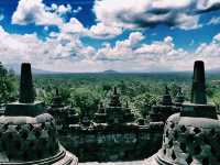 印度尼西亞馬格朗著名景點：婆羅浮屠 Candi Borobudur，適合打卡拍照📸