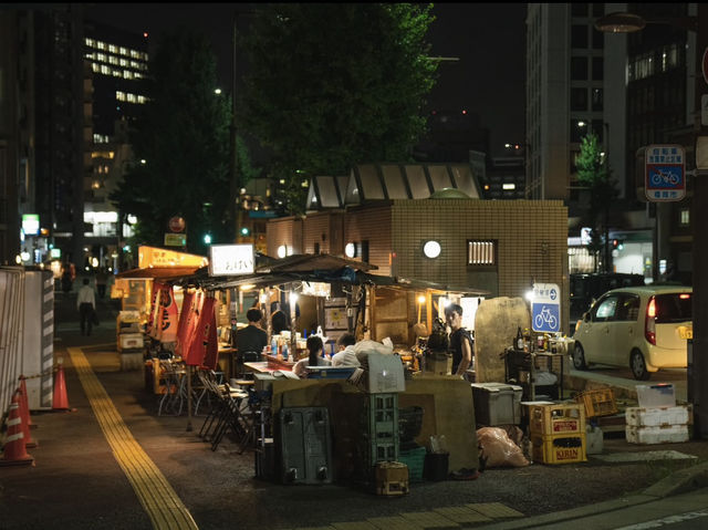 ยาไต Yatai สตรีทฟู้ดต้องห้าทพลาดในฟุกุโอกะ🎌