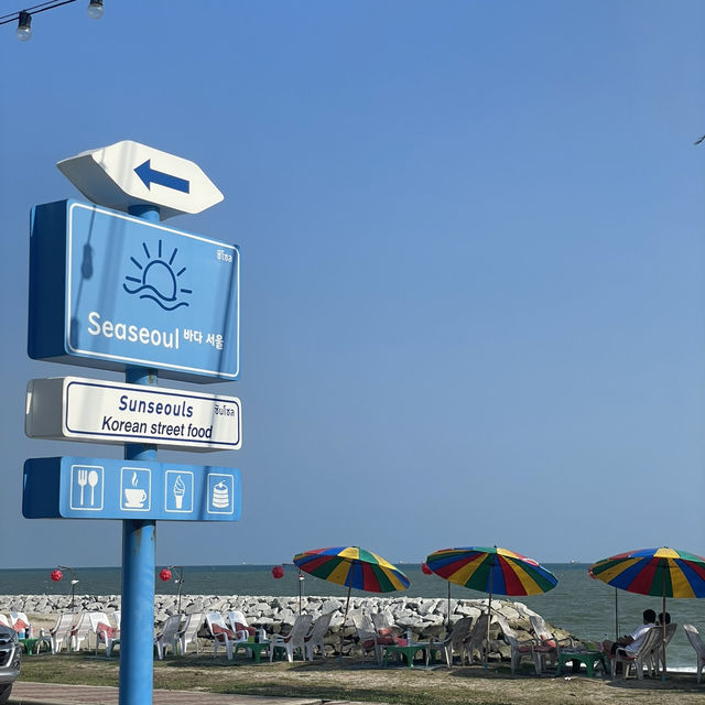 คาเฟ่ sunseouls คาเฟ่สไตล์เกาหลีริมหาดแสงจันทร์