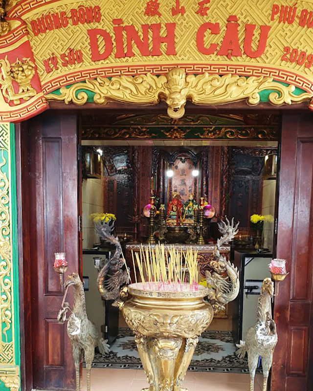 푸꾸옥 중부 명소 "딘꺼우사원"