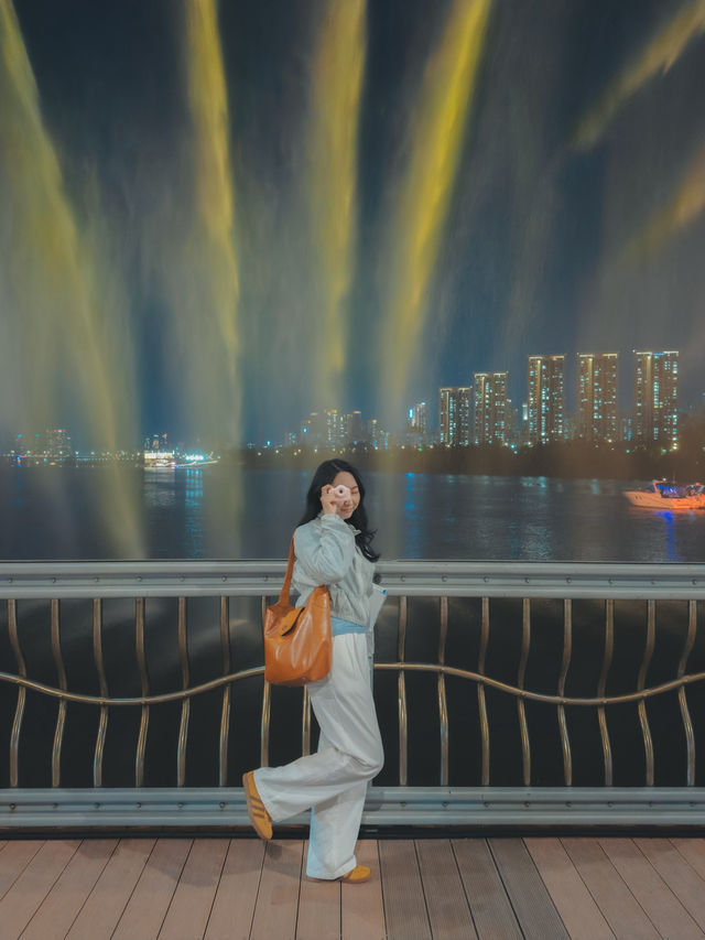 서울 야경 데이트 명소, 반포대교 무지개분수🌈🌉
