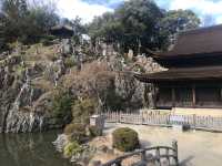 虎渓山町の桜と永保寺（岐阜県多治見市）