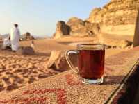 ล่องทะเทราย Wadirum กินชาแบบ Bedouin 