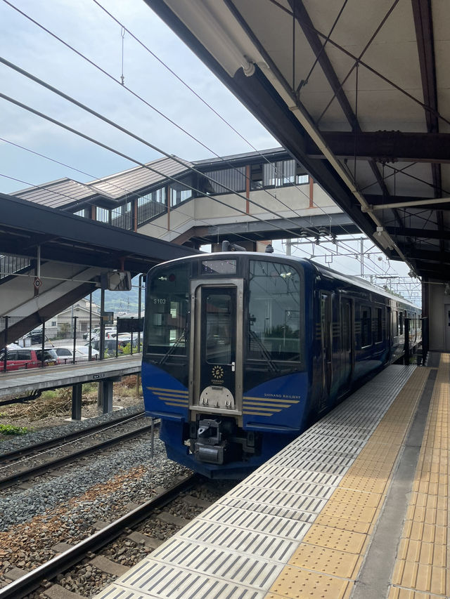 【しなの鉄道】長野の風景を眺めるかつての特急街道・しなの鉄道