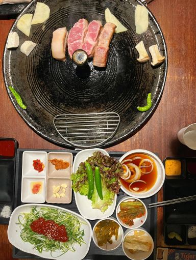 🇰🇷Daegu✈️Treasure Korean BBQ Restaurant 만재네 종로점 | Trip