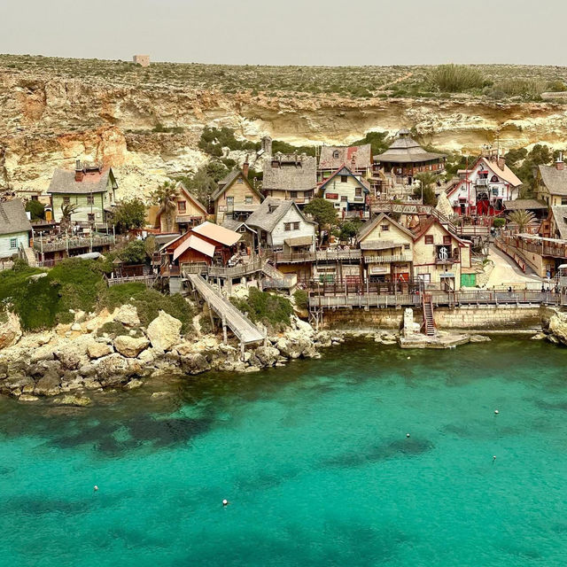 Popeye Village (Sweethaven Village): A Whimsical Escape to Malta’s Film Set Paradise🎬🌊 