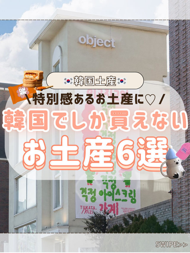 🇰🇷🛍️韓国でしか買えないお土産✨