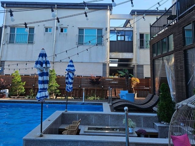 경주 수영장 펜션 파티오 후기