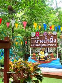 週末はローカル気分で♪ バンナムプン水上マーケットでタイの素顔を発見！🛶🌿🍢 #タイ旅行 #バンコク近郊 #ローカ