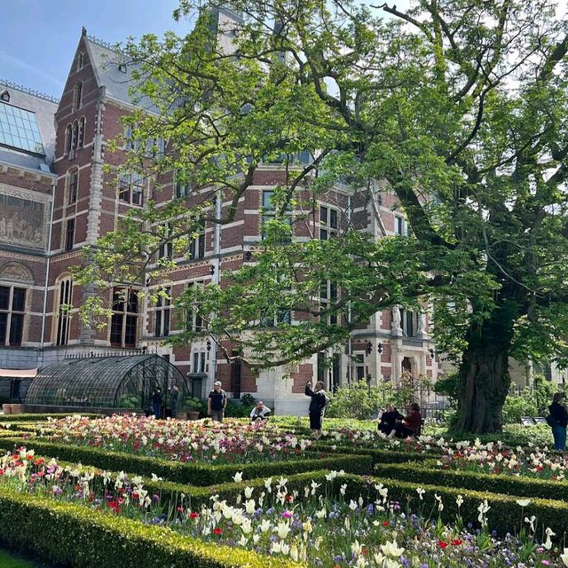 Rijksmuseum Gardens – Amsterdam, Netherlands