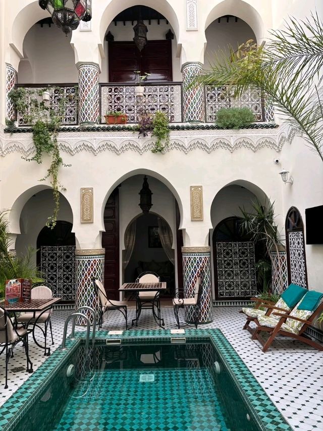 モロッコ・マラケシュの隠れ家リヤド🇲🇦🌿